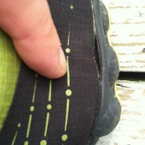 Sole Delamination in New Balance Minimus MT00 Trail Shoes