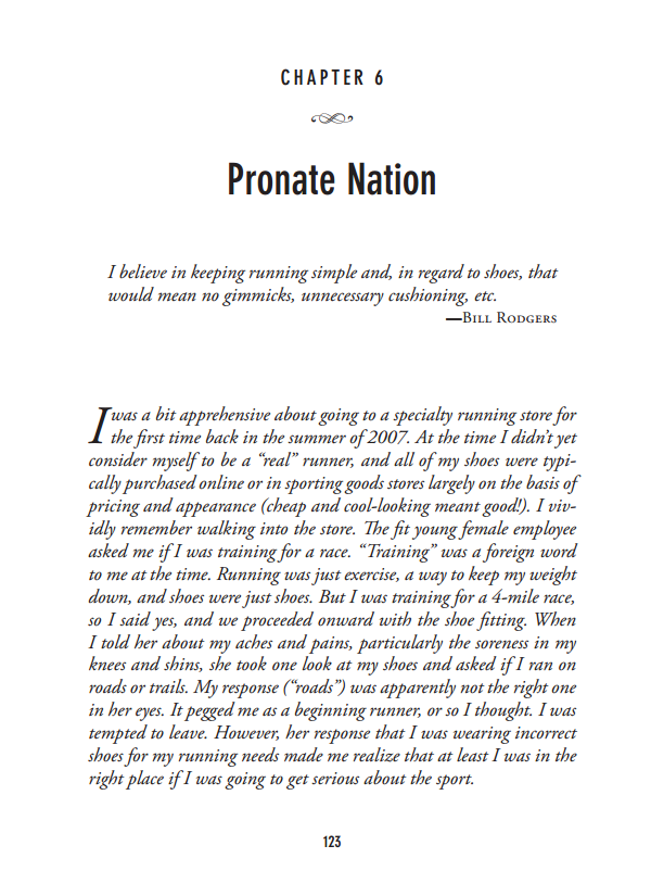 Tread Lightly Book Free Chapter on Pronation